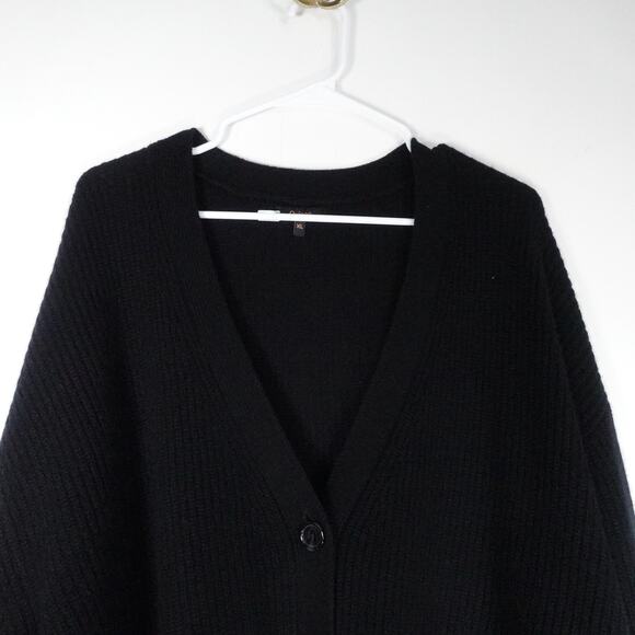 NWOT Quince Mongolian Cashmere Fisherman Cropped Cardigan Sweater Women’s XL - Picture 8 of 10